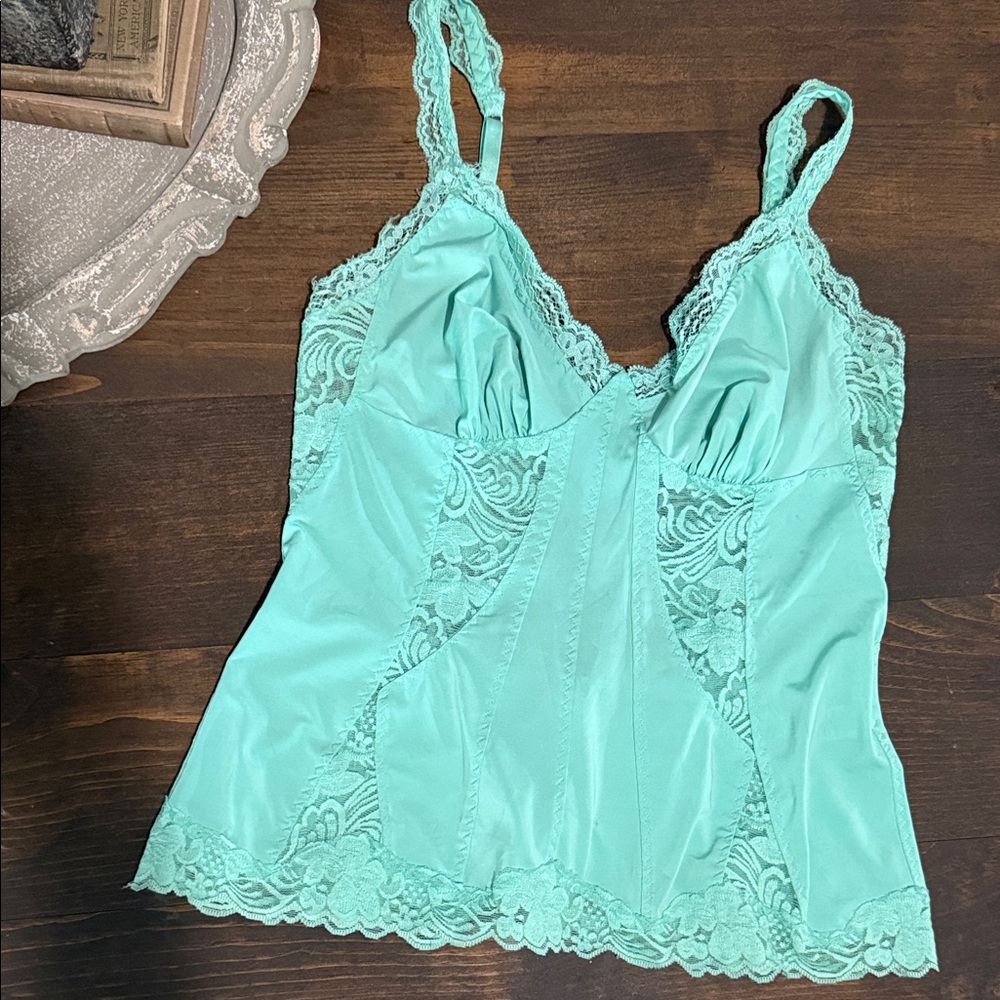 Fredericks of Hollywood lace cami tank